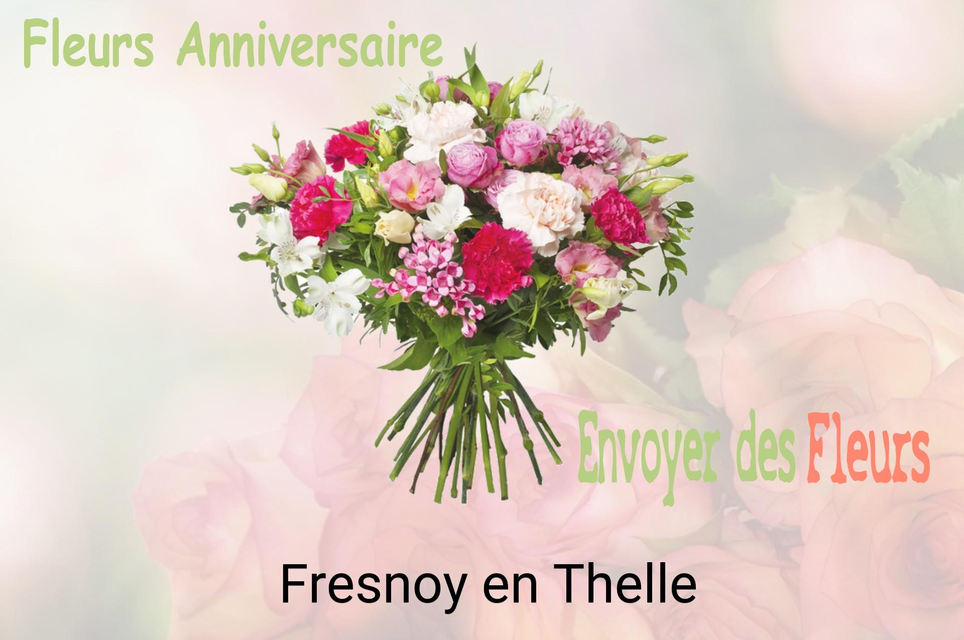 Bouquet de fleurs d’anniversaire livré à Fresnoy-en-Thelle