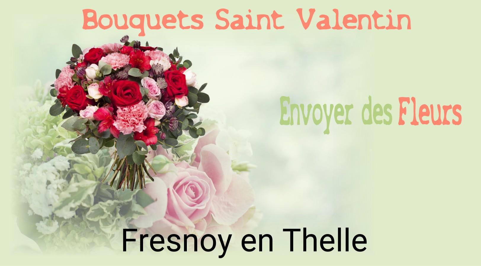 Roses de Saint-Valentin livrées à Fresnoy-en-Thelle